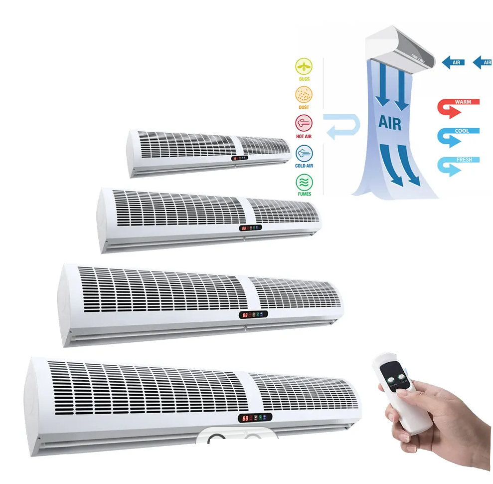Air Curtain Low Noise